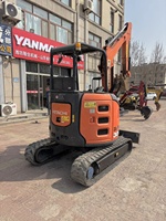 Excavator Mini Hitachi Zaxis zx30ur zx35U Berat Operasi 3,5 Ton Model Crawler Mesin Kawasaki Kapasitas Bucket Penggali 0,12m