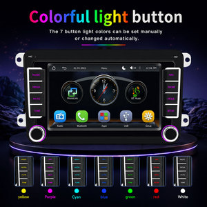 Autoradio <span class=keywords><strong>double</strong></span> <span class=keywords><strong>DIN</strong></span> 7 pouces pour VW avec CarPlay sans fil et Android Auto pour <span class=keywords><strong>Golf</strong></span> <span class=keywords><strong>5</strong></span>/6 Passat CC Jetta B6 B7 Lecteur radio Android pour voiture - Product Image 2