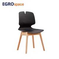 Chaise d'invité empilable EGROspace pour salle de réunion, salle de conférence, formation, salle de conseil et bureau