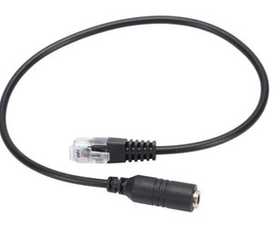 Cable <span class=keywords><strong>adaptador</strong></span> de audio y micrófono con conector hembra de <span class=keywords><strong>3.5</strong></span> <span class=keywords><strong>mm</strong></span> D1421 <span class=keywords><strong>a</strong></span> auriculares de teléfono <span class=keywords><strong>RJ9</strong></span>/RJ10 para teléfono de oficina - Product Image 3