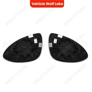 Lentille de rétroviseur Porsche Cayenne 2011-2014 Droite Gauche avec dégivreur en ABS - Product Image 4