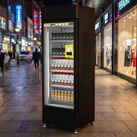 Refrigerador Inteligente de Una Puerta, Máquina Expendedora con Gestión Basada en la Nube SDK, Múltiples Opciones de Pago para Bebidas Frías