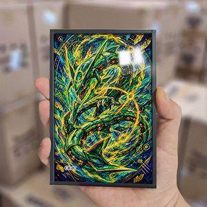 Venta al por mayor de Anime japonés: Tablero de arte acrílico raro de Eif Baby Pokemoned, Fan Art Mengka, Caja de sobres misteriosos de cartas doradas 151 para juego de cartas - Product Image 1