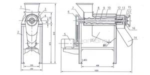 業務用スパイラル式ジューサー、ジュース抽出器、フルーツブレンダー、果物・野菜ジューサーマシン - Product Image 4