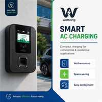 Chargeur AC extérieur 7KW 11KW 22KW 380V, station de recharge rapide pour voitures électriques, utilisation intérieure et extérieure