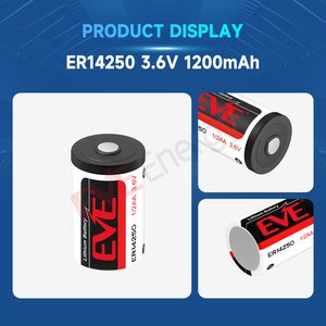 Pin EVE ER14250 Bán Hàng Nóng Năng Lượng Cao 3.6V 1200MAh 1/2AA Không Có Pin Sạc Chính Lithium Li-socl2 - Product Image 4