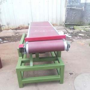 Ponceuse industrielle verticale et horizontale pour le travail du bois, ponçage de surfaces en bois, décapage de rouille sur métal, ponceuse à bande, machine à polir les surfaces planes - Product Image 3