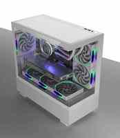 ZeroMaster ATX & MATX Mid-Tower Gaming Computer Case 360mm CPU Liquid Cooler Friendly pour les joueurs