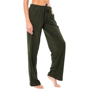 Pantalones de Pijama de Algodón Suave para Mujer FOXA, Pantalones de Descanso con Cordón y Bolsillos, Paquete Múltiple - Product Image 3