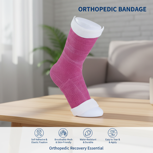 Nastro ortopedico in fibra di vetro sintetico in fibra di vetro bendaggio in fibra di vetro polimerica - Product Image 1