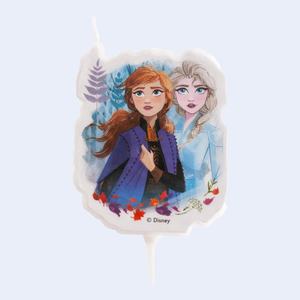 Vela de Cumpleaños Frozen de 7.5 cm, Paquete de 2 Piezas, Decoración para Fiestas - Product Image 2