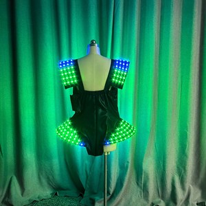 Control remoto Magic LED Light Mujer GOGO Ropa para KTV Atmósfera Disfraces de escenario Decoraciones de fiesta Bar Light para DS Stage - Product Image 3
