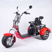 Feiwo Y20 2000W Üç Tekerlekli Elektrikli Scooter Uzun Menzilli Su Geçirmez Lityum Pil Hidrolik Disk Frenler Alüminyum Alaşımlı Gövde