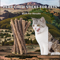 Bâtonnets à mâcher en bois naturel mélangé pour chats, lapins, cochons d'Inde, chinchillas, hamsters, rats et autres petits animaux