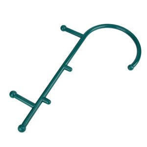 Masajeador corporal de terapia muscular profunda para cuello, hombros y espalda, gancho de fácil alcance, caña térmica, azul - Product Image 3