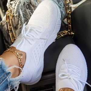 Nouvelle Arrivée 2024 Baskets Montantes Confortables Grande Taille Personnalisées pour Femme, Chaussures <span class=keywords><strong>de</strong></span> Course Décontractées Tendance - Product Image 3