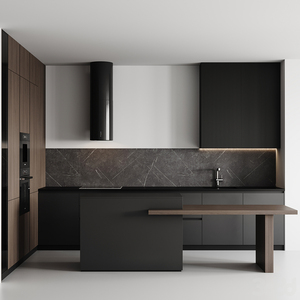 Muebles de Cocina Modernos de Lujo KEJIA, Armario de Cocina Inteligente, Estilo Europeo, Gabinetes de Cocina Abiertos - Product Image 2
