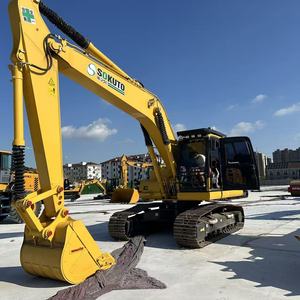 รถขุดตีนตะขาบ Komatsu PC200 มือสอง ปี 2022 รุ่นดั้งเดิม ชั่วโมงการทำงานต่ำ เครื่องยนต์ PLC เกียร์ ปั๊ม สำหรับงานขุดดิน รื้อถอน - Product Image 5