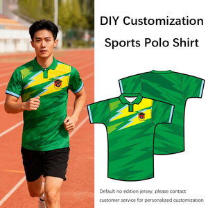 Camisetas Polo Personalizadas de Secado Rápido con Impresión Digital, Camisetas Culturales de Cuello Redondo y Manga Corta para Ropa de Trabajo y Confección - Product Image 4