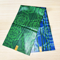 100% Polyester imprimé ciré Tissu Bazin