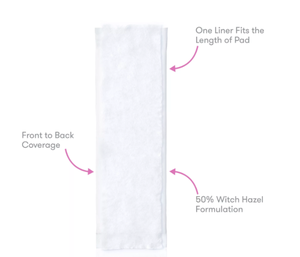 चुड़ैल अखरोट पैड Liners के लिए प्रसवोत्तर देखभाल पूर्ण लंबाई ठंडा Perineal पैड लाइनर बर्फ पैड प्रसवोत्तर लाइनर - Product Image 3