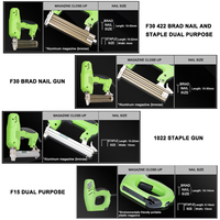 Pistolet à clous électrique personnalisé 220V Brad Pistolet à clous et agrafeuse Cloueuse électrique pour bois
