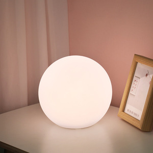 Lampe de sol minimaliste nordique de luxe, lampe de table ronde à commande intelligente par application, idéale pour le <span class=keywords><strong>salon</strong></span> - Product Image 2