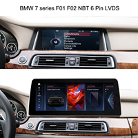 Lecteur DVD de voiture 8 cœurs 12,3 pouces Android Auto et Apple CarPlay multimédia pour BMW Série 7 F01 F02 2009-2015 NBT CIC