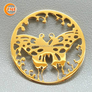 金属ロゴプレート高品位カスタムテクスチャ刻印真鍮/ステンレス鋼 - Product Image 5