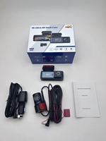 Caméra embarquée 4K avant et arrière, mode stationnement, GPS, Wifi, application mobile, caméra DVR pour voiture