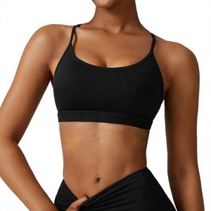 Soutien-gorge de sport sans couture pour femme, pour la gym et le fitness, avec fines bretelles et maintien élevé, dernière collection - Product Image 1