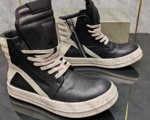 Botas de Diseñador Ro, Zapatos de Cuero, Botas de Lona con Peluche, Botas RO de Lujo de Caña Baja, Botines Owenes para Hombre y Mujer, Botas de Gamuza Negra de Caña Alta - Product Image 6