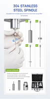 Viscosímetro Rotacional Digital de Laboratorio LCH LACHOI NDJ-S, Viscosímetro Rotacional Brookfield para Pruebas de Cosméticos y Aceites