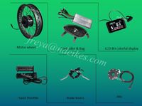 Bafang — Kit de motorisation de vélo électrique 8fun 48v, 1000w, pneus larges à engrenages