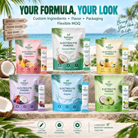 Poudre d'électrolytes hydratante en marque blanche – Sachets d'électrolytes personnalisables pour boissons, saveur fruitée, poudre d'électrolytes Keto