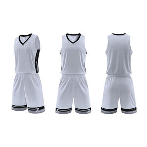 DOVEARK Logo tim nama kustom & nomor L-6XL 160G 100.0% poliester kerah v pakaian seragam olahraga basket pria musim panas - Product Image 2