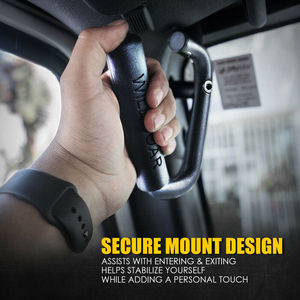 Phụ Tùng Ô Tô Phụ Kiện Tay Nắm Phía Trước Màu Đỏ Đen Và Tay Nắm Phía Sau Cho Xe Jeep Wrangler <span class=keywords><strong>JK</strong></span> 2007-2018 - Product Image 2