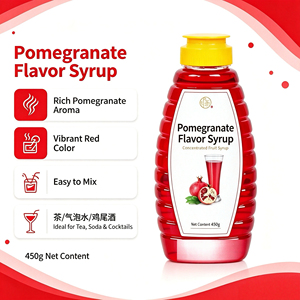 Sciroppo Concentrato al Gusto Melograno Grenadine 230g in Bottiglia Squeeze <span class=keywords><strong>per</strong></span> Bubble Tea, <span class=keywords><strong>Cocktail</strong></span>, Tè alla Frutta, Casa, Caffetteria, Ingrosso, Adulti 365 - Product Image 4
