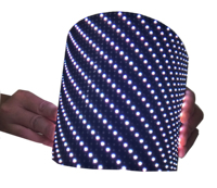 Nouveauté technologie P4P2 — écran led pliable Mobile, taille personnalisée, module d'affichage flexible et pliable