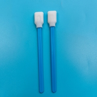 Éponge de nettoyage pour imprimante Roland 707 à manche bleu, éponge sans peluches, éponge à pointe en mousse, éponge de détaillage, éponge de nettoyage automobile
