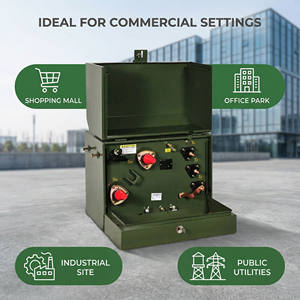 Snelle installatie driefasige 30kVA 10kV transformator voor tijdelijke commerciële locaties - Product Image 1