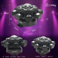 Magische Kugel Achtarm LED Moving Head Bühnenlicht DMX 512 RGB Disco-Licht mit 150W Leistung für Club Party Hochzeit Event