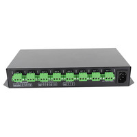 Contrôleur Art-net DMX512 4 ports et 8 ports pour contrôler l'éclairage et créer des effets avec contrôle musical