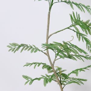 Plante artificielle en pot Jacaranda en plastique pour l'extérieur et l'intérieur, pour la décoration de jardin, décoration de la maison, plantes artificielles - Product Image 3
