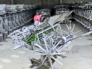 6 Lines 20cm Planting Machine Gasoline Powered Precision Seeder Multi-Row <b>Vegetable</b> Seed <b>Planter</b> High Quality Wholesale - Product Image 5