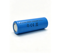 Baterai Sel Silinder Lithium Ion 3.7V 18650 1200mAh 14500 600mAh Isi Ulang untuk Senter Mainan Power Bank