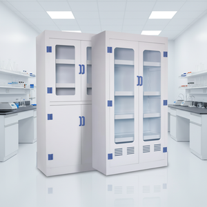 누수 방지 바닥이 있는 모든 PP 재질 실험실 시약 캐비닛, 질산, 황산, 염산의 안전 보관을 위한 인증됨 - Product Image 2