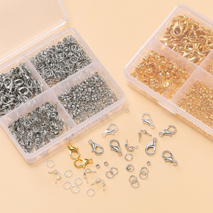 Lobster Clasp Positioning <b>Beads</b> Zinc Alloy Mixed Shapes For Necklace Making DIY Jewelry Accessories Middle Size - Product Image 1