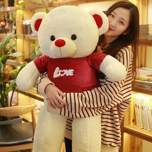 Oso <span class=keywords><strong>de</strong></span> peluche gigante 80-140cm suave <span class=keywords><strong>de</strong></span> gran tamaño juguetes <span class=keywords><strong>de</strong></span> peluche almohada para niños y amantes llenos <span class=keywords><strong>de</strong></span> algodón PP regalos perfectos para bebés - Product Image 5