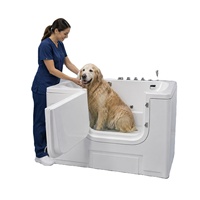 Baignoire pour chien Dpbathe, en acrylique, avec eau chauffée, pour usage domestique et professionnel, extra large, pour baignade profonde des races géantes